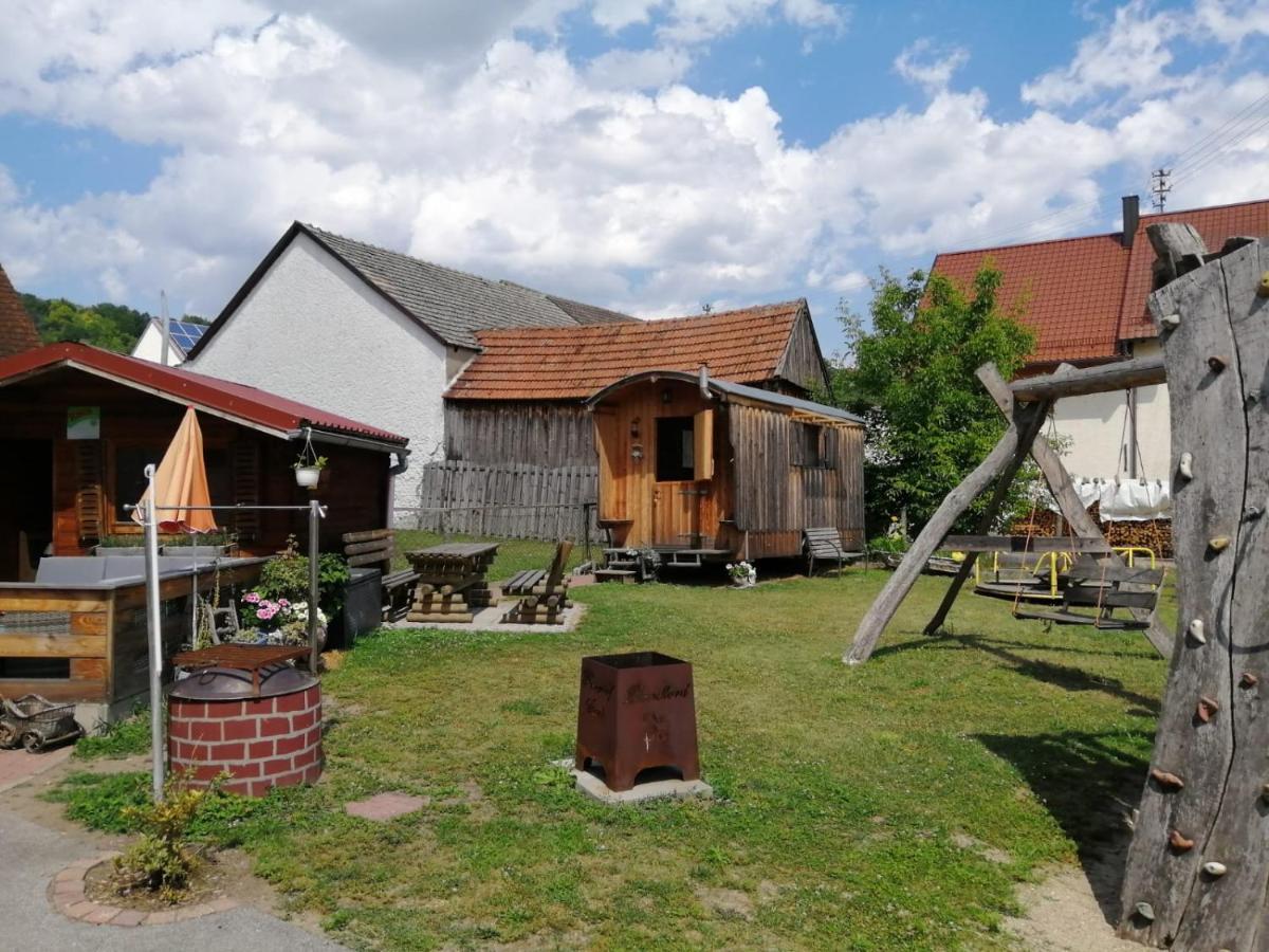 Schaeferwagen Auf Dem Ferienhof Stark Kelheim Bagian luar foto